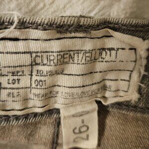 Current Elliot gray skinny jeans